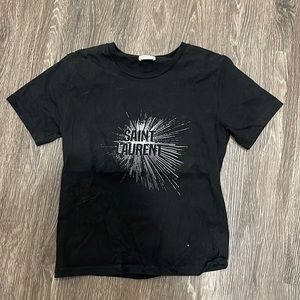 Saint Laurent graphic t shirt